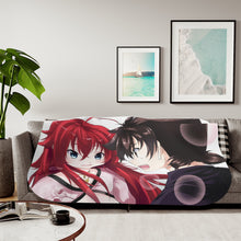 Load image into Gallery viewer, High School DxD Rias Gremory, Issei Hyoudou Sherpa Blanket
