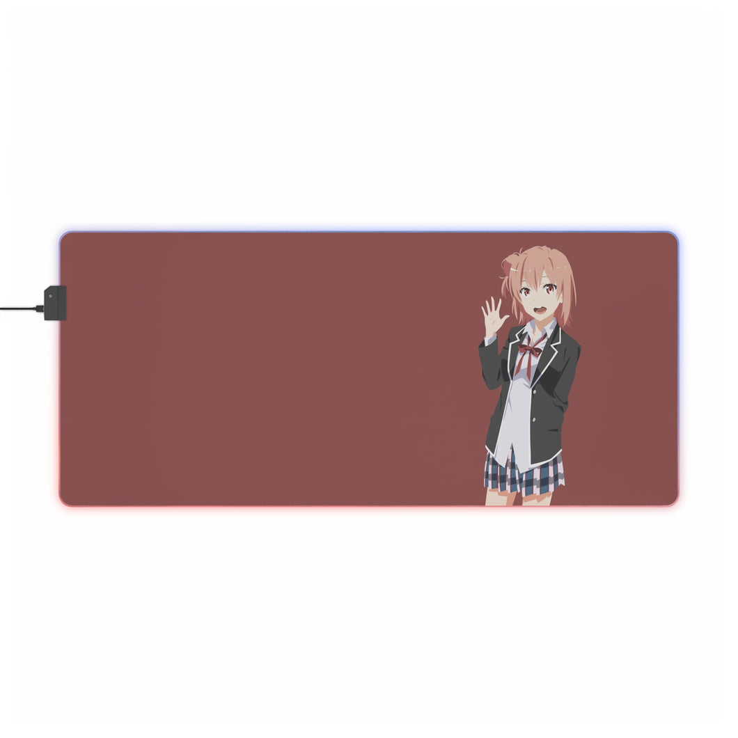 My Teen Romantic Comedy SNAFU Yui Yuigahama RGB LED Mouse Pad (Desk Mat)