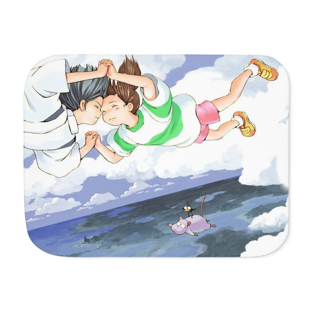 Anime Spirited Away Sherpa Blanket