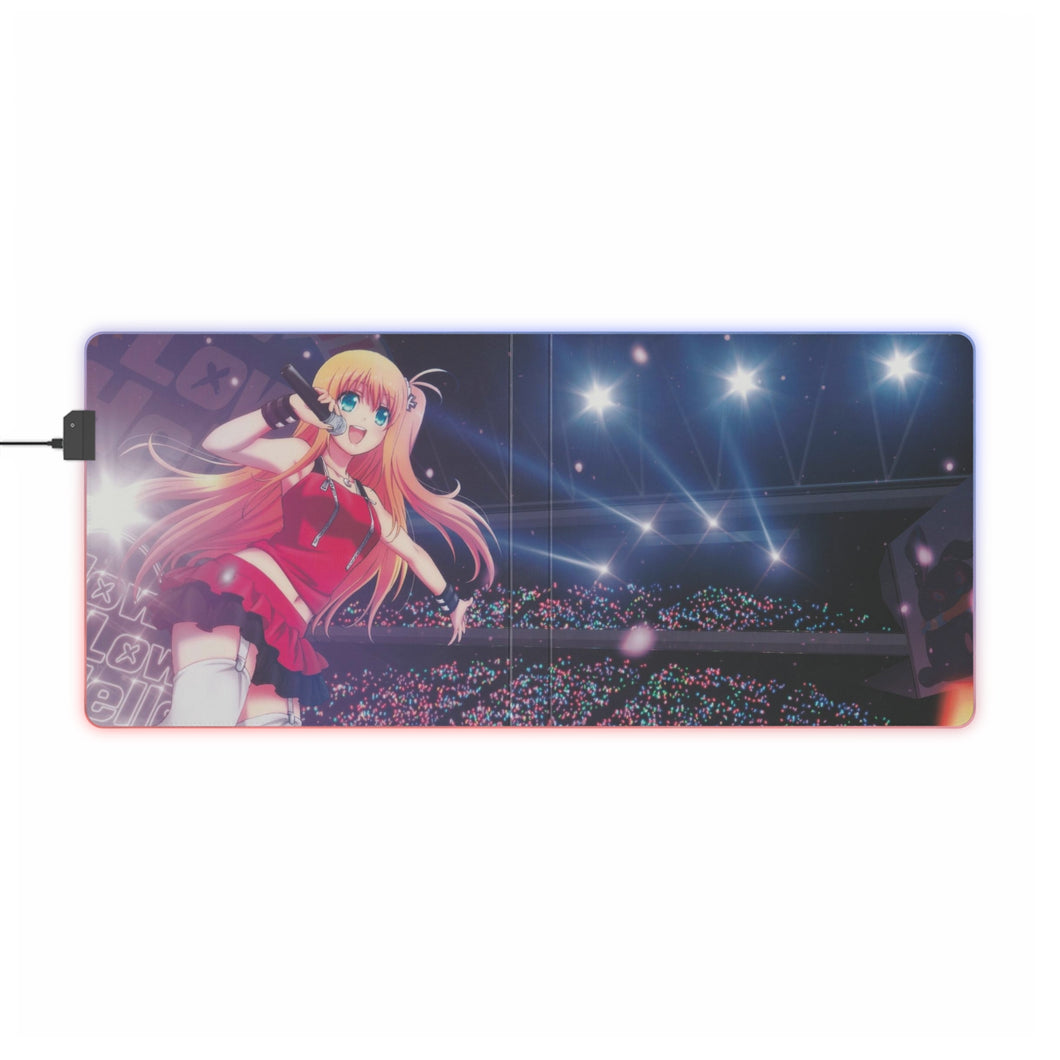 Yusa Nishimori Singing RGB LED Mouse Pad (Desk Mat)