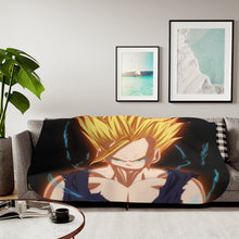 Load image into Gallery viewer, Gohan (SSJ2) Sherpa Blanket
