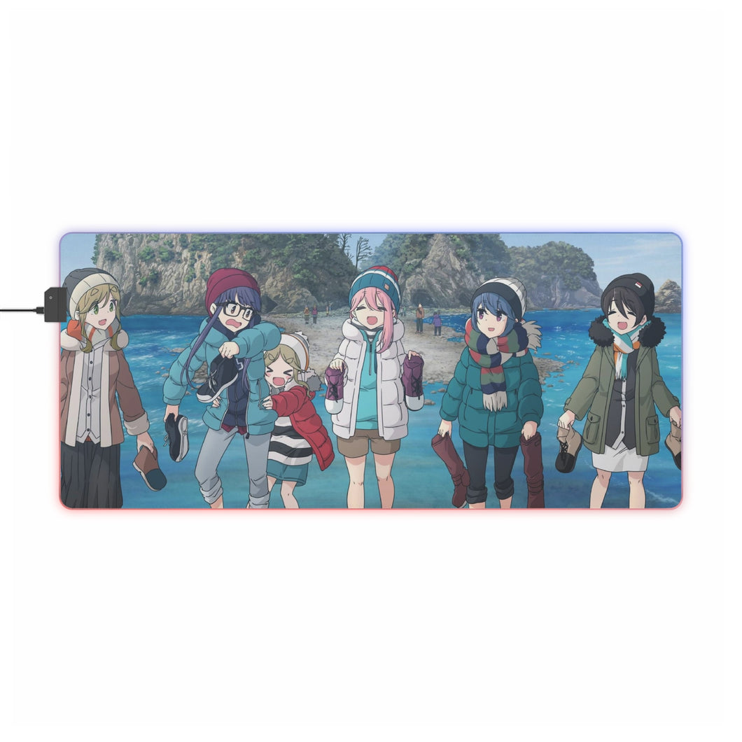 Laid-Back Camp RGB LED Mouse Pad (Desk Mat)