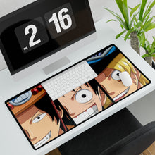 Load image into Gallery viewer, Luffy, Sabo, Ace Mouse Pad (Desk Mat)
