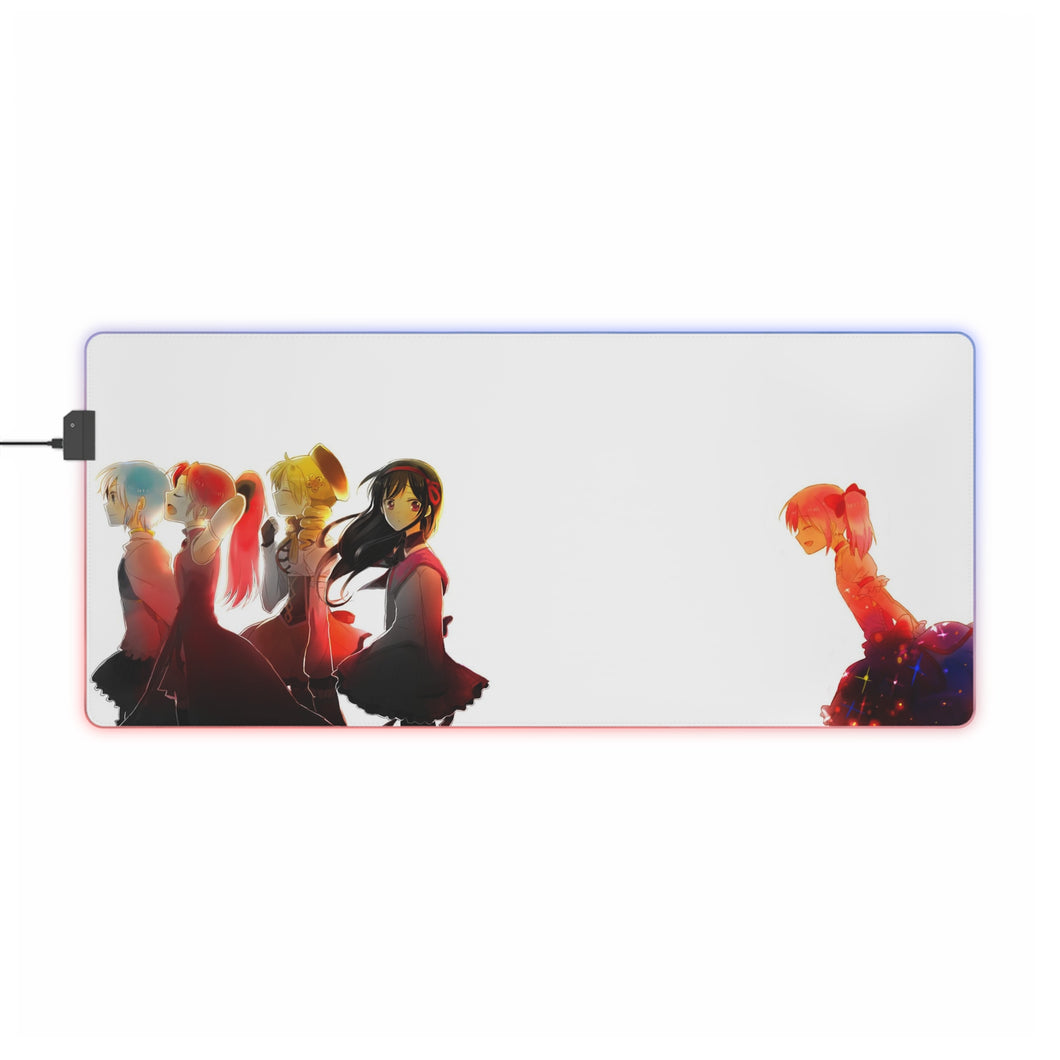 Puella Magi Madoka Magica RGB LED Mouse Pad (Desk Mat)