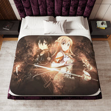 Load image into Gallery viewer, Anime Sword Art Online Sherpa Blanket
