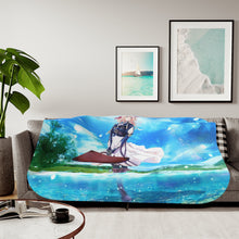 Load image into Gallery viewer, Violet Evergarden Sherpa Blanket
