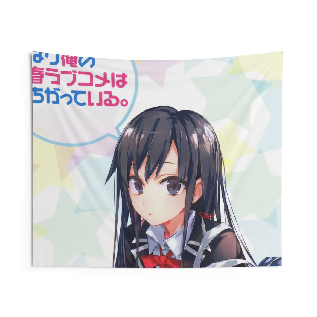 My Teen Romantic Comedy SNAFU Yukino Yukinoshita Indoor Wall Tapestry