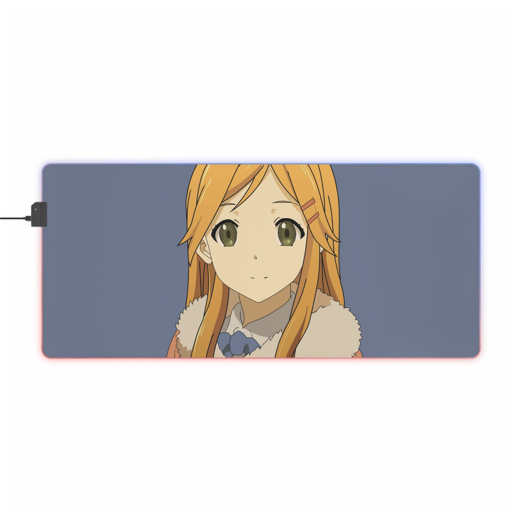 Kokoro Connect Yui Kiriyama RGB LED Mouse Pad (Desk Mat)