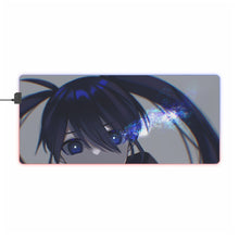 Load image into Gallery viewer, Anime Black ★★ Rock Shooter : Dawn Fall RGB LED Mouse Pad (Desk Mat)

