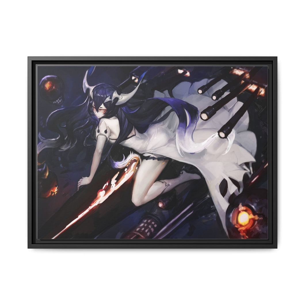 Anime Kantai Collection Canvas Framed Art Print