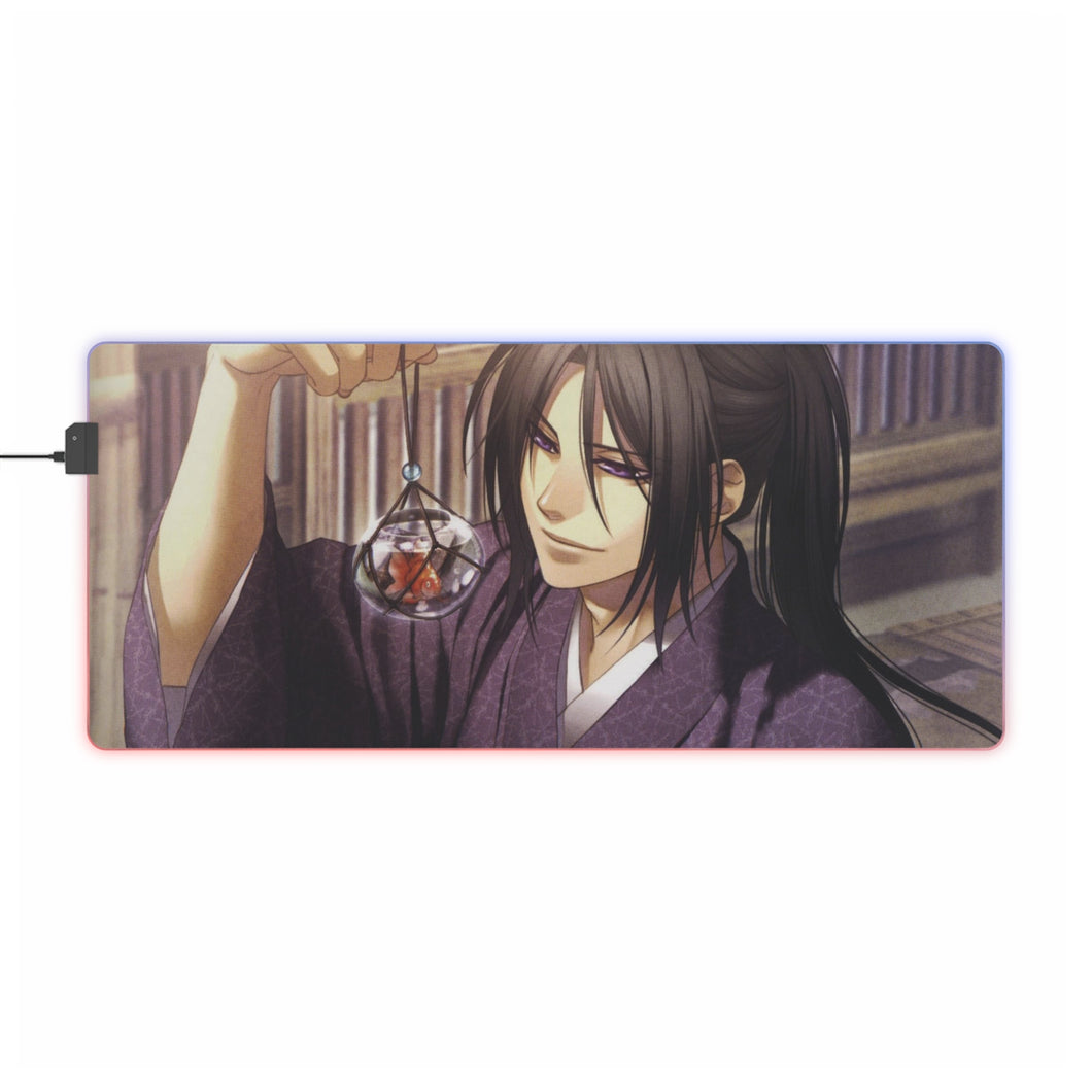 Hakuouki Shinsengumi Kitan RGB LED Mouse Pad (Desk Mat)