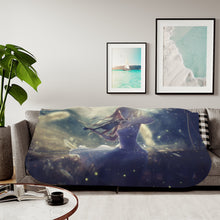 Load image into Gallery viewer, Anime Your Lie in April Sherpa Blanket
