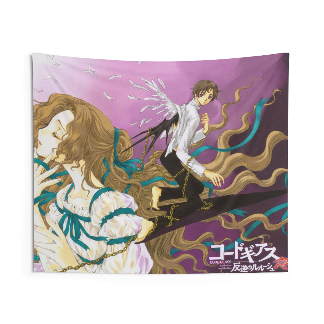 Code Geass Nunnally Lamperouge Indoor Wall Tapestry
