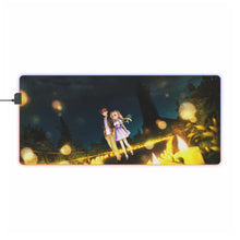 Load image into Gallery viewer, Anime Summer Pockets RGB LED Mouse Pad (Desk Mat)
