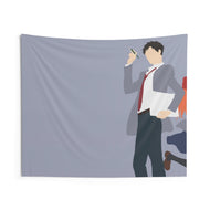 Monthly Girls' Nozaki-kun Chiyo Sakura, Umetarou Nozaki Indoor Wall Tapestry