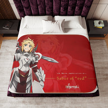 Load image into Gallery viewer, Anime Fate/Apocrypha Sherpa Blanket
