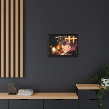 Load image into Gallery viewer, Black Clover Yuno Canvas Framed Art Print
