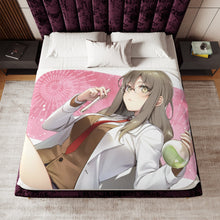 Load image into Gallery viewer, Rascal Does Not Dream of Bunny Girl Senpai Rio Futaba Sherpa Blanket
