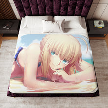 Load image into Gallery viewer, Anime Fate/Stay Night Sherpa Blanket
