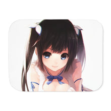 Load image into Gallery viewer, Is It Wrong to Try to Pick Up Girls in a Dungeon? Hestia Sherpa Blanket
