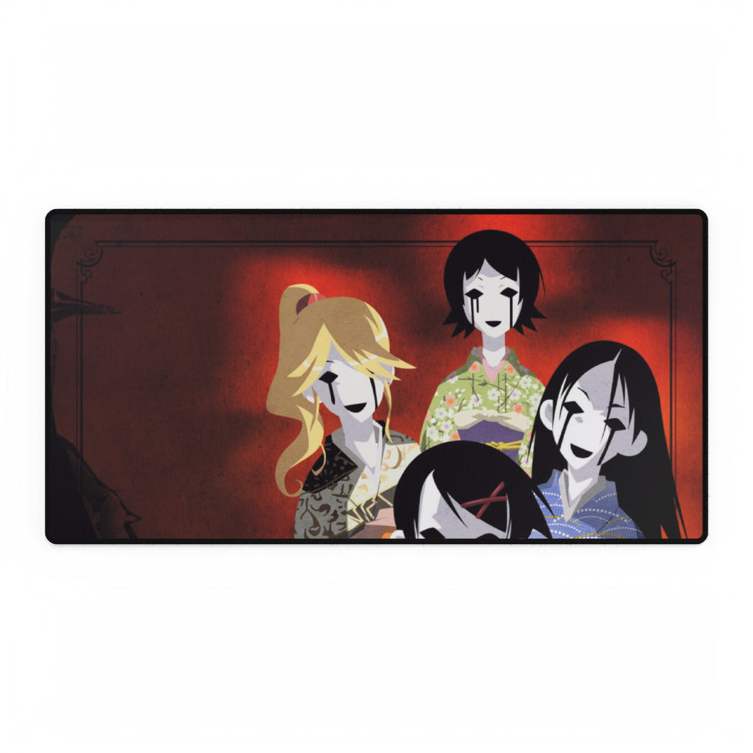 Anime Sayonara, Zetsubou-Senseir Mouse Pad (Desk Mat)