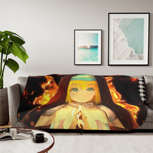 Load image into Gallery viewer, Sister Iris Sherpa Blanket
