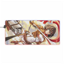 Load image into Gallery viewer, Anime Attack On Titan RGB LED Mouse Pad (Desk Mat)
