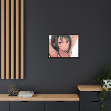 Load image into Gallery viewer, Rascal Does Not Dream Of Bunny Girl Senpai Canvas Framed Art Print
