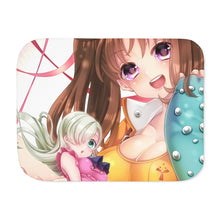 Load image into Gallery viewer, The Seven Deadly Sins Diane, Elizabeth Liones Sherpa Blanket
