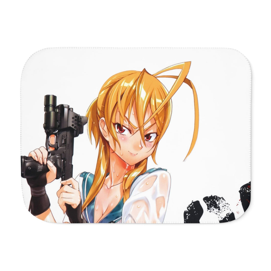 Anime Highschool Of The Dead Sherpa Blanket