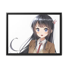 Load image into Gallery viewer, Rascal Does Not Dream Of Bunny Girl Senpai Canvas Framed Art Print
