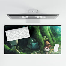 Load image into Gallery viewer, Pokemon Napping in the Forest Mouse Pad (Desk Mat)

