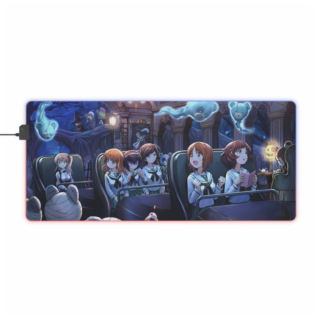 Girls und Panzer RGB LED Mouse Pad (Desk Mat)