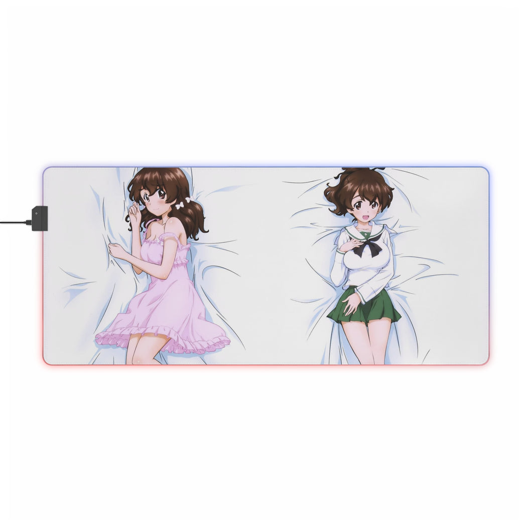Girls und Panzer RGB LED Mouse Pad (Desk Mat)