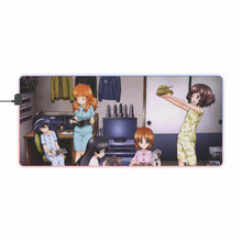 Load image into Gallery viewer, Girls und Panzer RGB LED Mouse Pad (Desk Mat)
