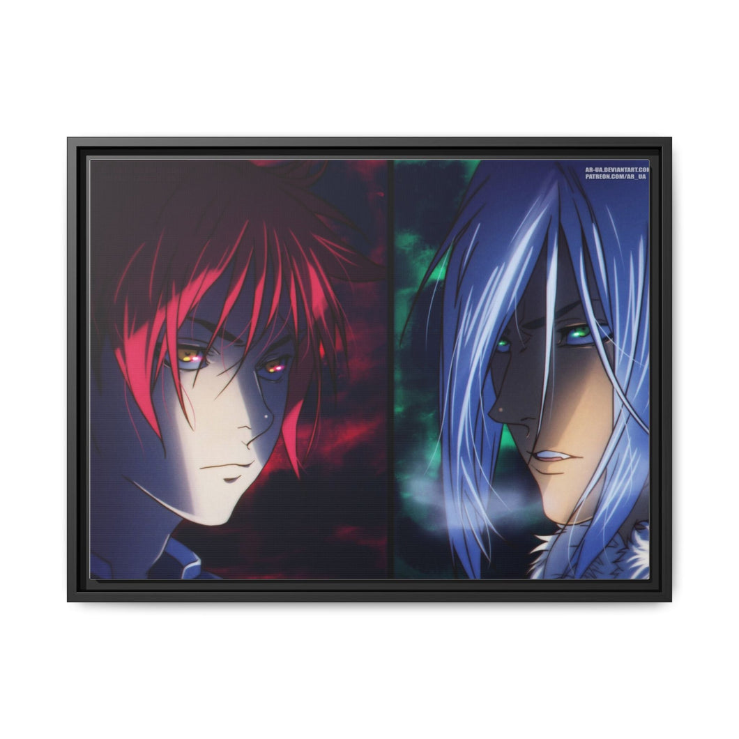 Anime Food Wars: Shokugeki no Soma Canvas Framed Art Print
