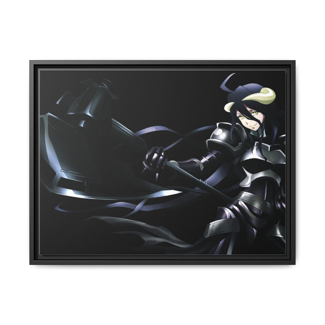 Anime Overlord Canvas Framed Art Print