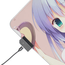 Load image into Gallery viewer, Is The Order A Rabbit? RGB LED Mouse Pad (Desk Mat)
