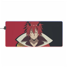 Load image into Gallery viewer, Benimaru - Tensei shitara Slime Datta Ken Minimalist RGB LED Mouse Pad (Desk Mat)

