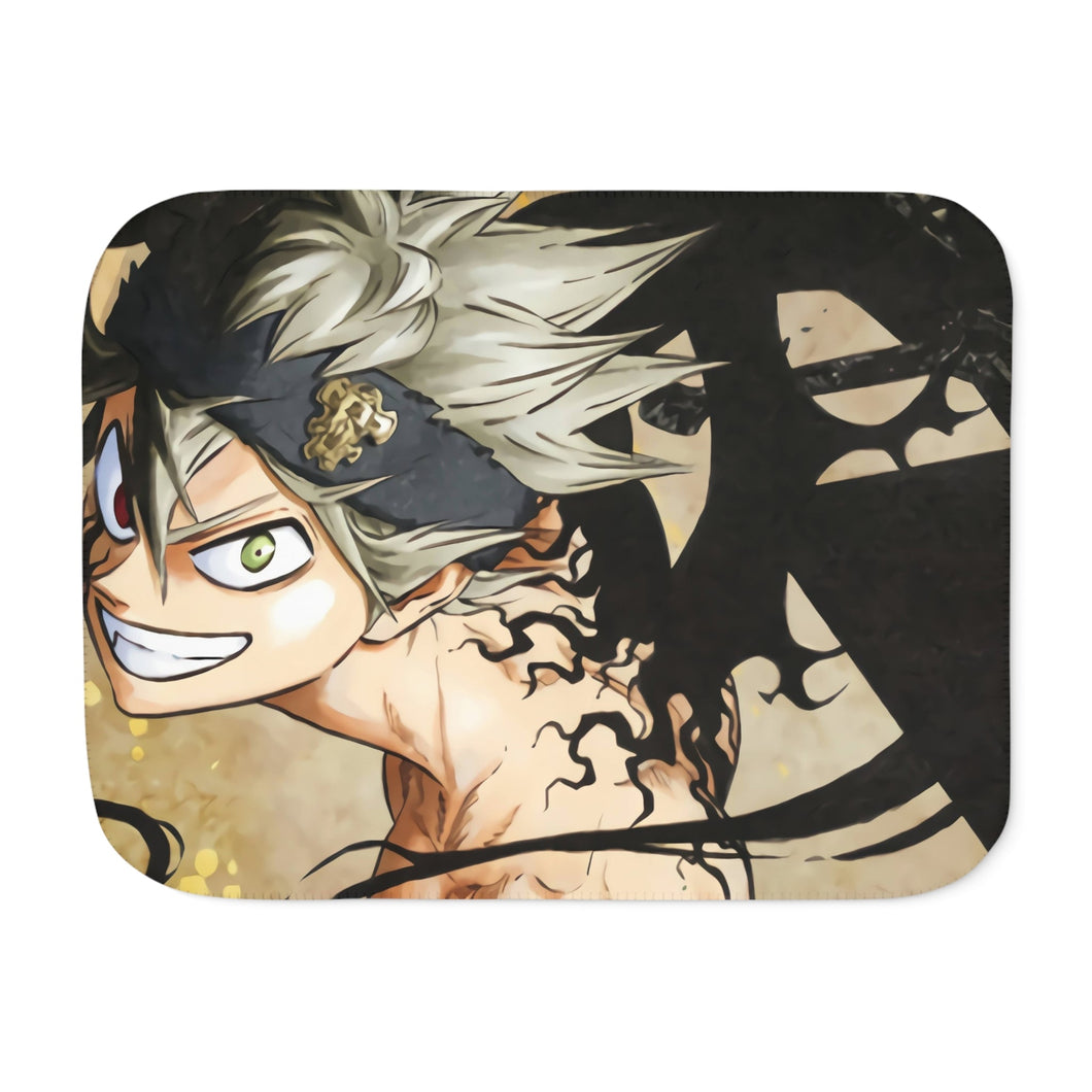 Black Clover Asta Sherpa Blanket