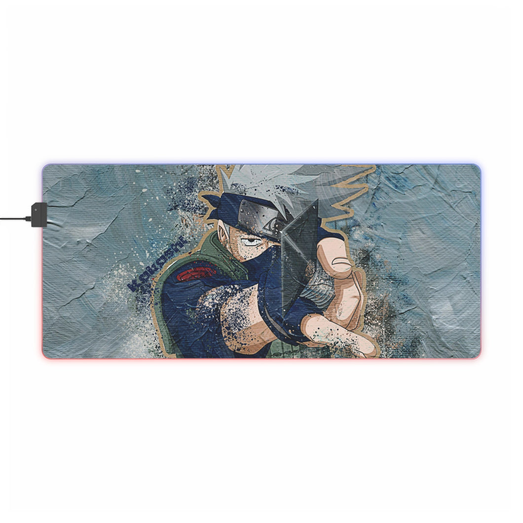 kakashi hatake RGB LED Mouse Pad (Desk Mat)