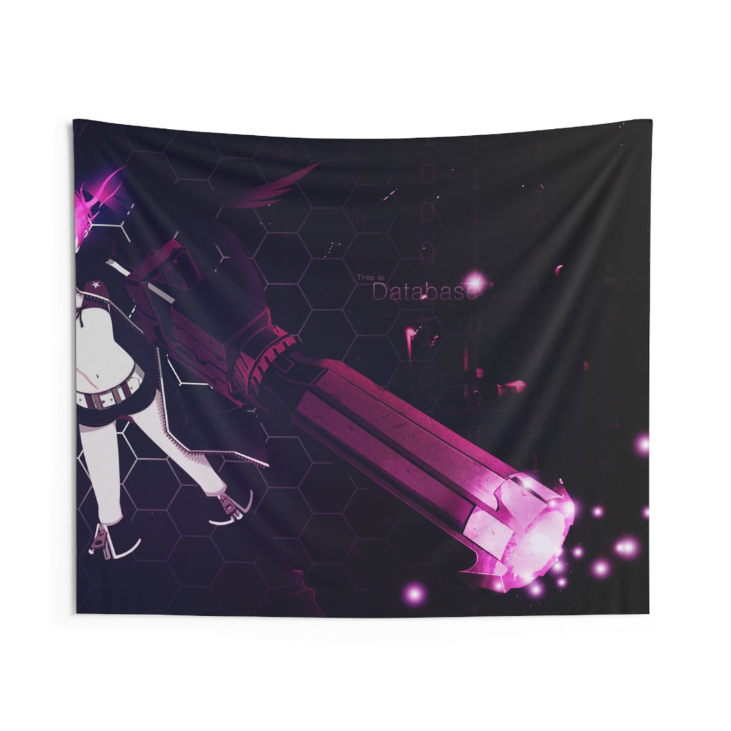 Black Rock Shooter Indoor Wall Tapestry