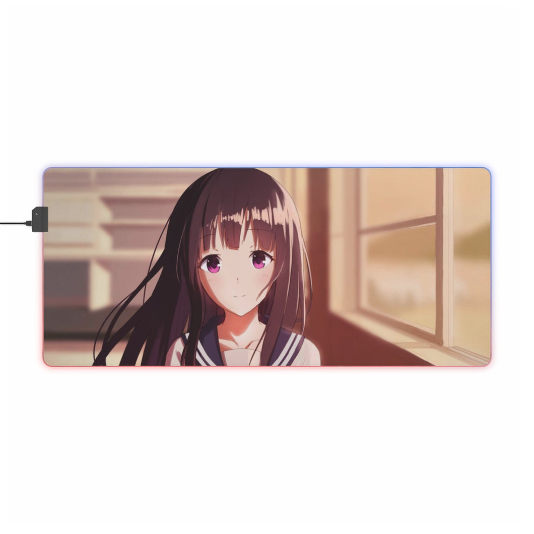 Hyouka Eru Chitanda RGB LED Mouse Pad (Desk Mat)