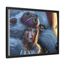 Load image into Gallery viewer, Princess Mononoke Canvas Framed Art Print
