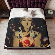 Load image into Gallery viewer, Anime FullMetal Alchemist Sherpa Blanket
