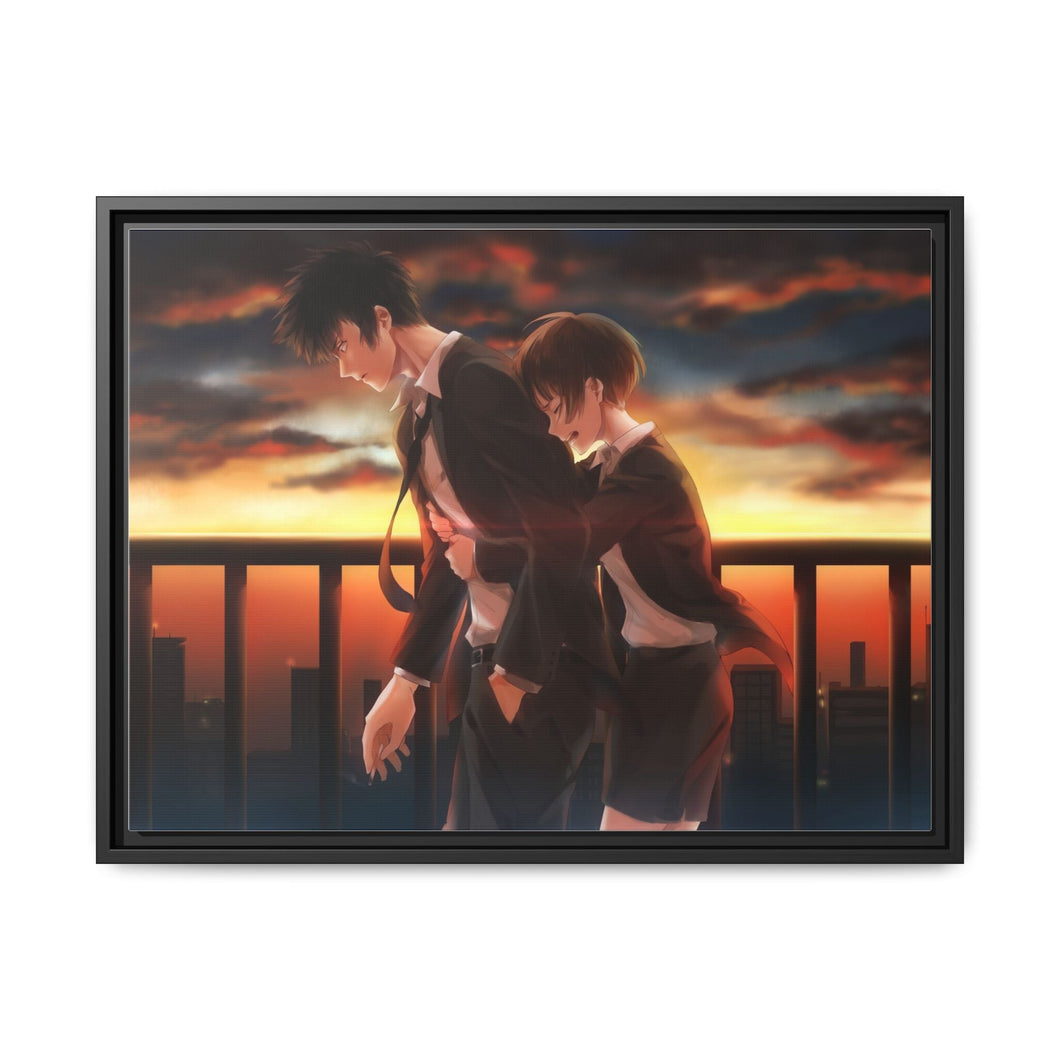 Anime Psycho-Pass Canvas Framed Art Print