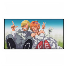 Load image into Gallery viewer, Nami, Sanji Mouse Pad (Desk Mat)
