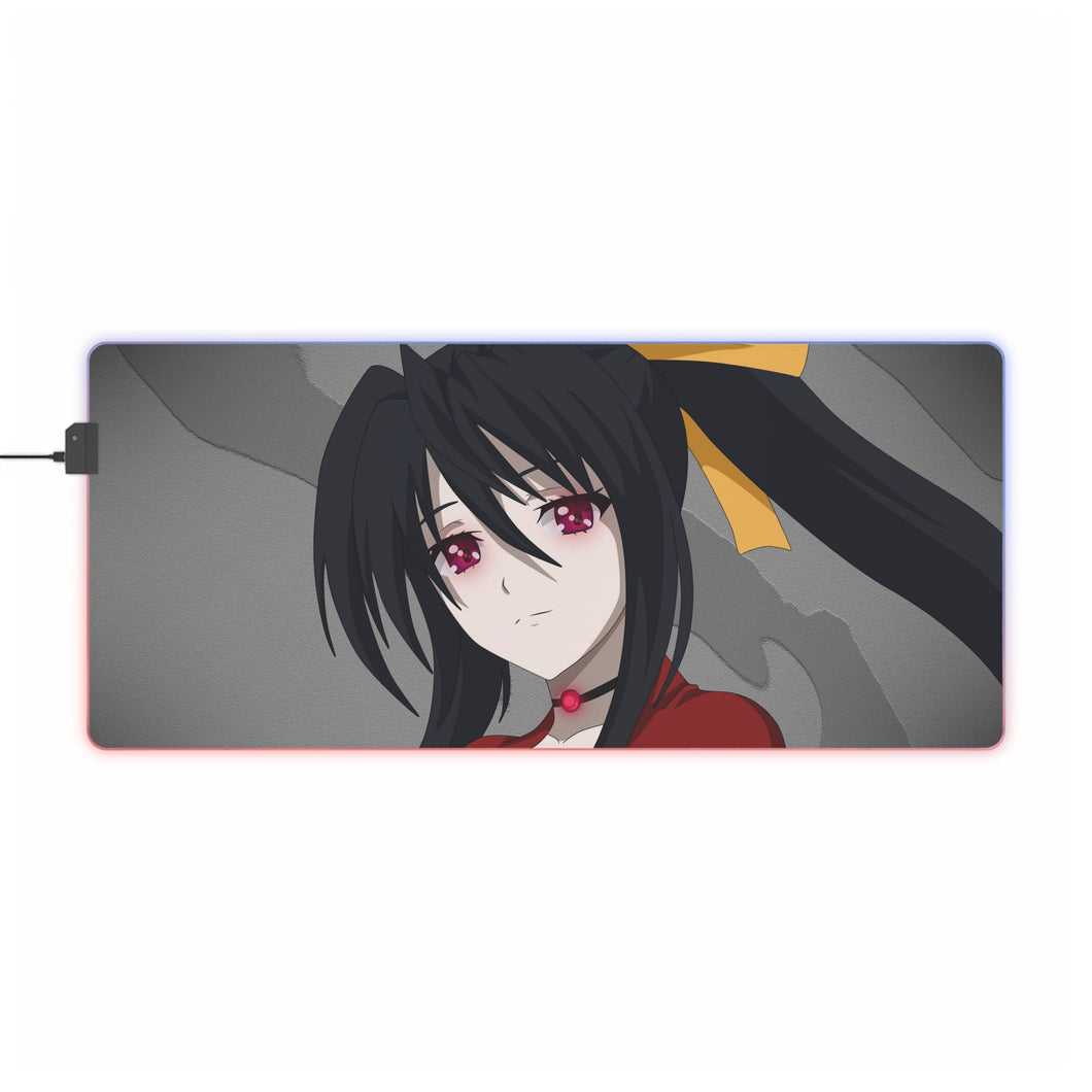 Evil Akeno Himejima RGB LED Mouse Pad (Desk Mat)