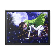 Anime Code Geassr Canvas Framed Art Print
