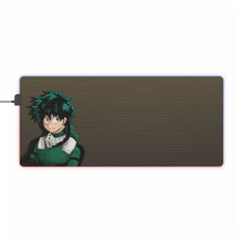Load image into Gallery viewer, My Hero Academia Izuku Midoriya RGB LED Mouse Pad (Desk Mat)
